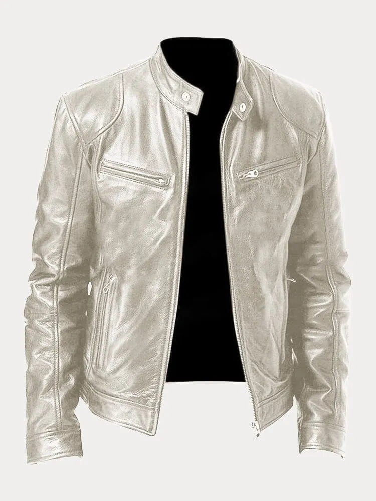 Athene™ | Loose Leather Jacket