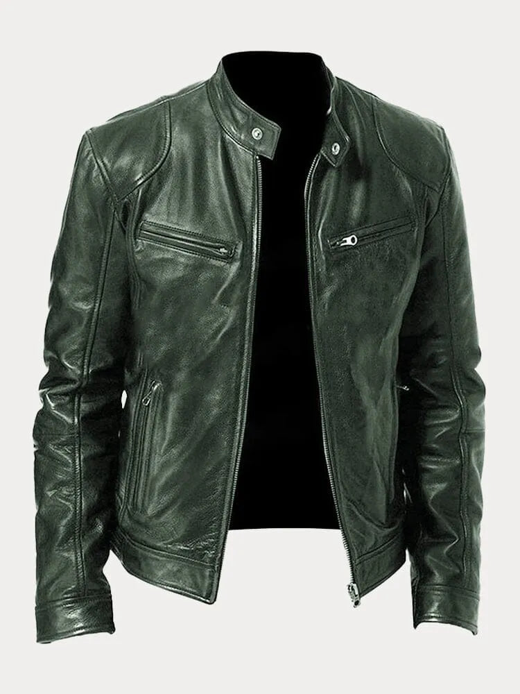 Athene™ | Loose Leather Jacket