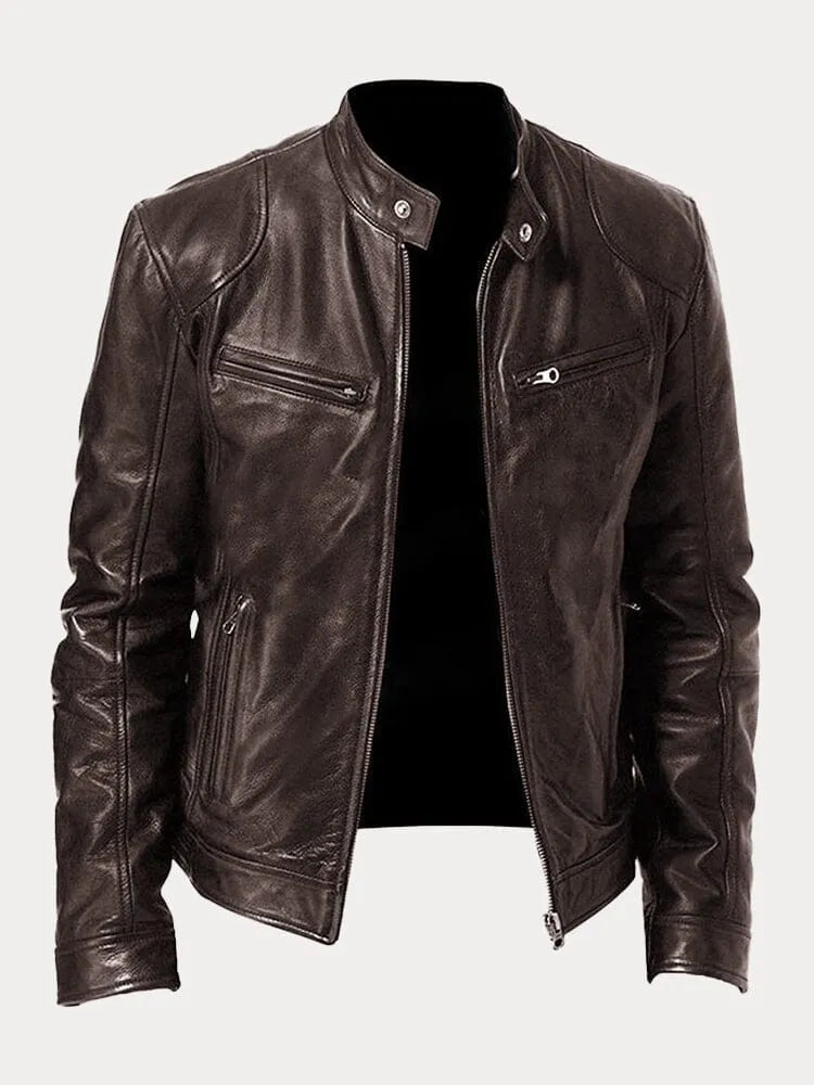 Athene™ | Loose Leather Jacket