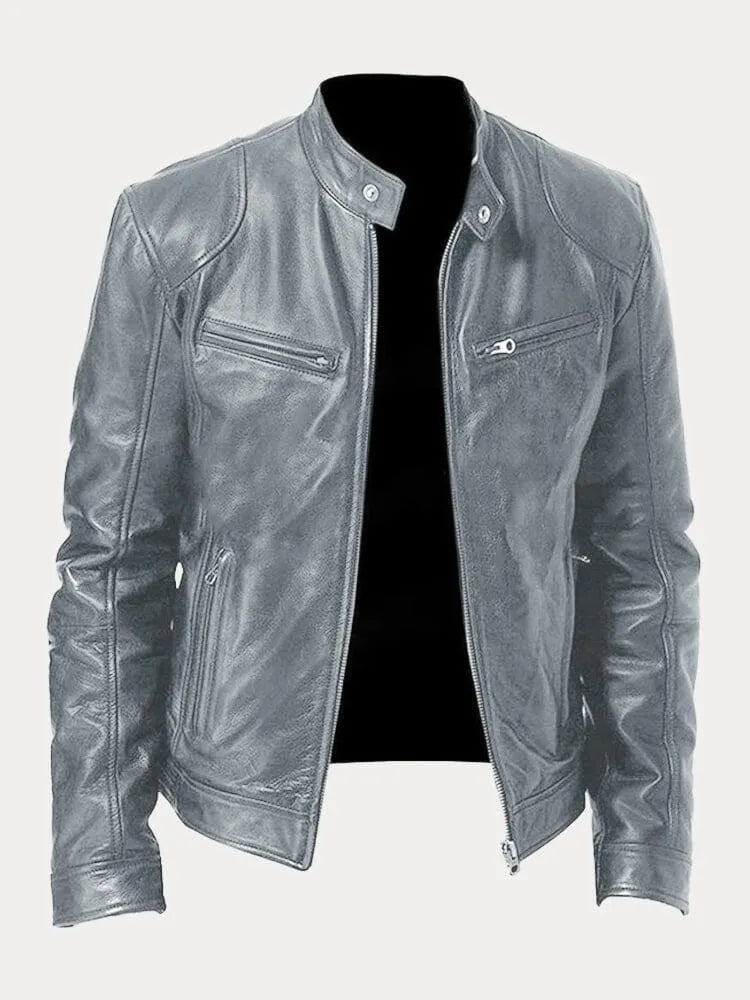 Athene™ | Loose Leather Jacket