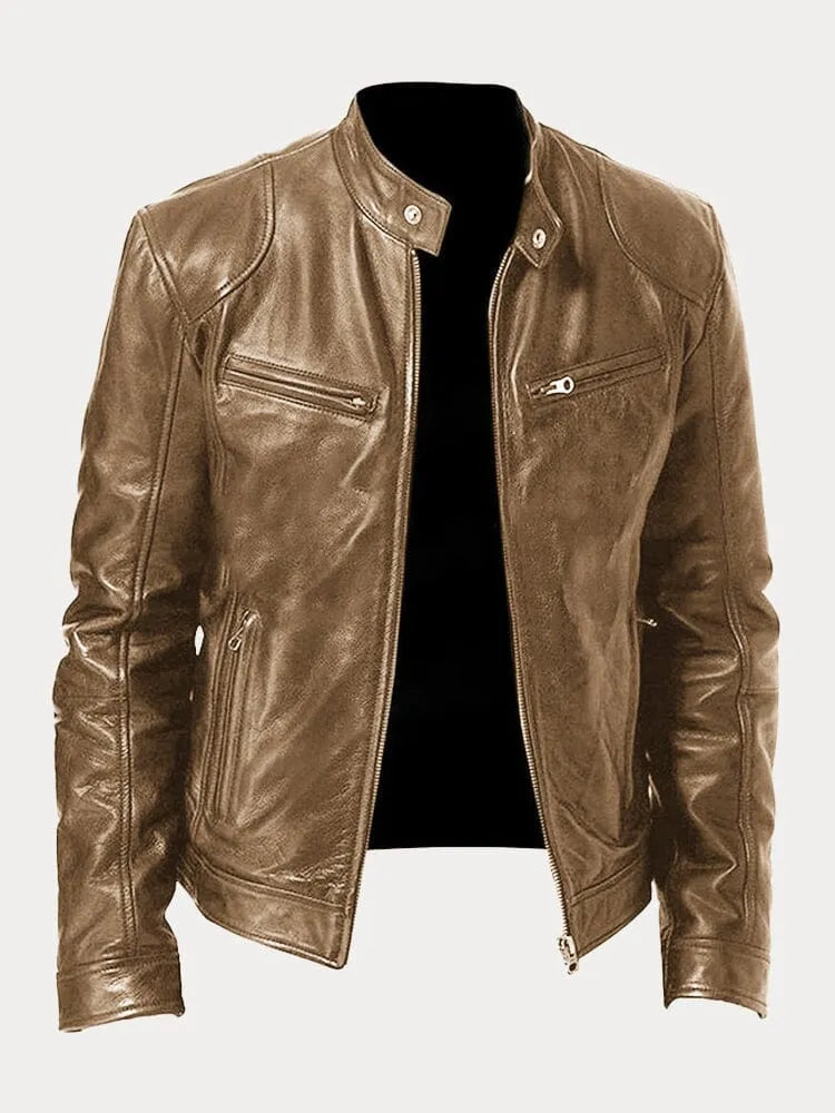 Athene™ | Loose Leather Jacket