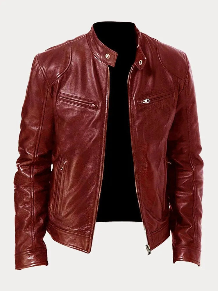 Athene™ | Loose Leather Jacket