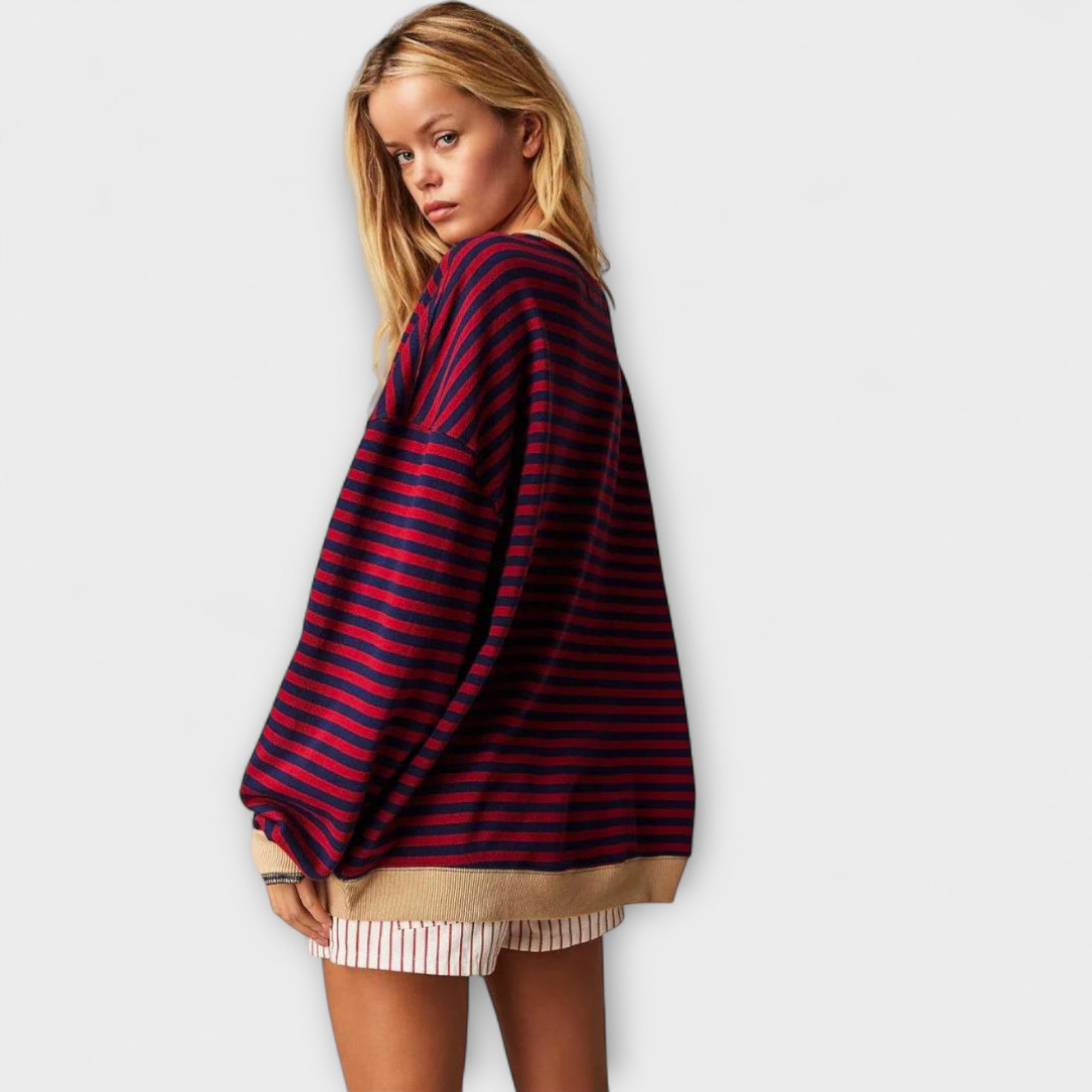 ELENA | COAST STRIPED SWEATER