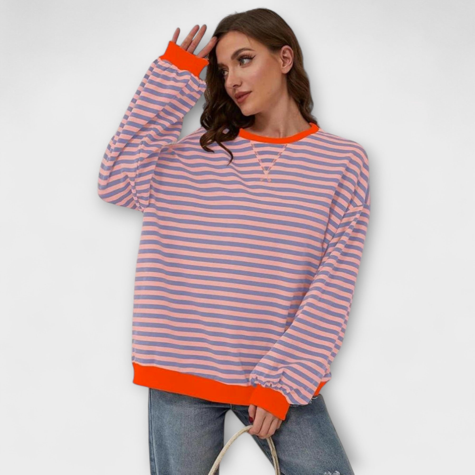 ELENA | COAST STRIPED SWEATER